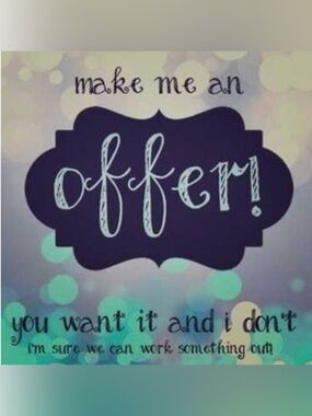 ⚜️ MAKE ME AN OFFER ⚜️